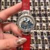 Наручные часы Дизайнерские Часы Женщины Павлин Алмазные Часы Мода Круглый Кожаный Ремешок Повседневная Леди Высокое качество11