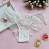 Roupa de renda Floral Bowknot Florma transparente Briefs Novo cintura de lingerie sexy de lingerie roupas femininas