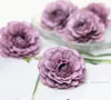 Autumn azalea flower simulation small tea rose head wedding wrist flower making European peony flower head 100pcs/lot Y016