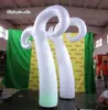 Tube gonflable d'éclairage, modèle de bourgeon LED de 2.5m de hauteur avec lumière à couleur changée pour la décoration de fête