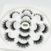 3D Mink Eyelashes Natural False Eyelashes Long Eyelash Extension Faux Fake Eye Lashes Makeup Tool 7 Pairs/set