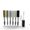 10ml Tom Mascara Bottle Container Tube With Eyelash Wand Brush Round Eyelash Flaskor Pet Clear Tom Mascara Packing Flaskor