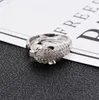 Anéis de designer S925 Sterling Silver Rings for Women Leopard Open Rings Fashion Hot Free of Shipping 253p