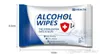 Alkohol verhindern 10sheets / Packung Feuchttücher Desinfektion tragbare Alkoholtupfer Pads Wipes Antiseptische Cleanser Sterilisation 100PCS