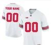 CUSTOM homens, juventude, mulheres, criança, Ohio State Buckeyes personalizado ALGUM NOME E NÚMERO DE QUALQUER TAMANHO jersey costurado Top Quality Colégio