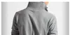 Qaulity Sweaters Mens Outono Inverno 2pcs falsificados Camisolas shirt Collar alta malha maneira calorosa capuz Mens Clothes