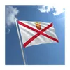 Benutzerdefinierte Flagge von Jersey, billiges, digital bedrucktes Polyester, alle Länder, zum Aufhängen, Werbung im Innen- und Außenbereich, Direktversand