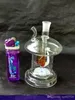 The New Mushroom Hookah ,Wholesale Glass Bongs Oil Burner Pipes Water Pipes Glass Pipe Oil Rigs Smoking Free Shipping