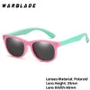 WarBLade Occhiali da sole per ragazze TR90 Silicone UV400 Occhiali per bambini per bambini Occhiali da sole per bambini Occhiali per bambini Lenti polarizzate Ragazze Ragazzi