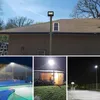 Solar LED-lampor 25W 40W 60W 100W Spotlight IP66 Vattentät Floodlight Remote Control Solarlampa för Garden Street Garage Park
