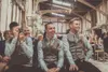 Hochwertige graue Wolle-Tweed-Westen für die Hochzeit, maßgeschneiderte Plus-Size-formelle Bräutigam-Anzugweste, Slim-Fit-Weste für Männer