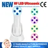 4 i 1 multifunktionshem Använd bärbar No-Needle Mesotherapy Machine för hudvård RF Facial Machine med EMS Ultraljuds Vibration Ion LED