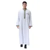 Dla mężczyzn kostiumów muzułmańskich Vetement Islamique Kaftan Homme Abaayaa Dress Dashdasha Arabic Jalabiya Dubai Jubba Galabia Sets