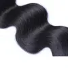 Body Wave Bulk Hair voor het vlechten 9a onbewerkte Brazilliaanse Peruaanse Indiase Maleisische Maleisische Wave Human Hair Bulk Natural Black243K2083638