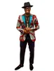 Spring Blazers Men Blazer Costume Homme Africa Bazin Riche 6XL Ropa para hombre Vestidos Formales Envío gratis 6xl BRW WYN202