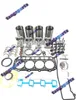 4TNE98 Engine Rebuild Kit med ventiler för YANMAR-motor delar Dozer Gaffeltruckar Lastare etc Motor delar kit