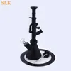 Ak47 hookah bong wholesale glass water pipe unbreakable silicone bongs unique smoking water pipe with 14mm Joint cool design Glass sets