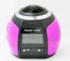 Mini videocamera DV wireless a 360 gradi 2448 * 2448 Ultra HD Panorama Camera sport impermeabile VR video