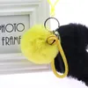 Regenbogen PVC Tier Einhorn Pelz Schlüsselanhänger für Männer Frauen Tasche Ornament Telefon Porte Clef Schlüsselanhänger Tasche Dekoration