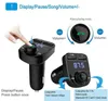 X8 Car FM Transmitter Aux Modulator Bluetooth Handsfree Audio Receiver MP3 Player 3.1A Quick Charge Dual USB with box package