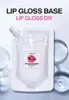 Bricolage clair brillant à lèvres huile de Base bricolage hydratant rouge à lèvres matériel Gel de Base pour brillant à lèvres Base à la main liquide rouge à lèvres maquillage