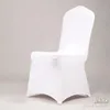 100 sztuk Nowy Hotel Lycra Stretch Party Krzesło Obejmuje White Polyester Spandex Wedding Chair Cover Cover Od Chin Factory 2017 20170629 #