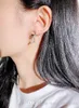 Créateur de mode diamant zircon scintillant mignon belle lune étoile pendentif balancent lustre boucles d'oreilles pour femme filles