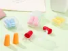 MOQ 50 pairs Cheap AntiNoise Soft Foam Sponge Bullet Shape Earplugs Ear plugs for Travelling Ear Protection66165404479070