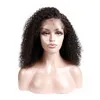 4C Afro Ludzkie Włosy Peruki Koronki Przodu Wig Naturalny Kolor 4x4 13x4 13x6 13x1 Proste ciało głęboką falę Kinky Kręcone Woda dla kobiet 130%