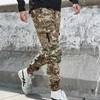 2020 moda masculina streetwear casual camuflagem calças jogging calças táticas calças cargo masculinas