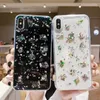 Dla iphone 11 pro max xs max xr x 8 7 6 plus moda spersonalizowane wygodne ręce uczucie srebrnej folii projektu