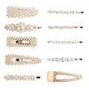 Pearl Hairspin Set Dames Mode Haarspelden Combinatie Side Clip Acrylzuur Haar Barrettes Mode Haar Clips Hoofdtooi Sieraden Accessoires