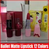 Trucco labbra Rossetto opaco edizione Trucco 12 colori Lustro Rossetto retrò Steve J Yoni P X Rossetto Rede Tube Set labbra