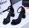 Moda donna sexy sandali tacco alto 70mm estate vera pelle femminile fibbia cinturino pantofola scarpe SZ35-40