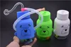 пластиковая мини-бутылка Бонг Heady Bongs mini Dab Rig Водопроводная труба Толстые нефтяные вышки Воск для курения кальяна 10 мм Барботерные трубки для чаши со шлангом3433058