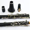 New MARGEWATE Clarinet 17 Keys G Tune Clarinet Bakelite or Ebony Wood Body Sliver Keys High Quality With Case Free Shipping