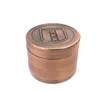 Hot-Selling Bronze Zink Eloy Smoke Grinder graverade fyrskikts r￶kkvarnfabrik Direkts￤ljande r￶kbeslag