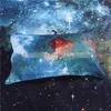 Bedding Sets 2021 3D Hipster Galaxy Set Universe Outer Space Themed Print Bed Linen Duvet Cover Flast Sheet Pillow Case17440541