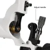 ATOMUS White Tattoo Machine Set Liner Shader Poignées pour débutants Kit de tatouage non terminé Aiguille rotative professionnelle Maquillage permanent élastique