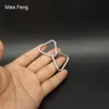 H278 / Triángulo equilátero Mini Metal Puzzle Ring Model Solution Brian Teaser Gadget Intelligence juego Juguetes Niños Regalos