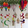 熱気球のウィンソック装飾装飾ヤードガーデンパーティーイベント装飾DIYカラーウィンドスピナーYQ00671