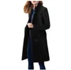 Mulheres Overcoat Womens Winter Winter Lapel Casaco Casaco Casaco Long Overcoat Outwear Manteau Femme