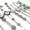 whole 10pcs Snaps Bracelets SIZE 18MM snap DIY charms button chain bracelet for Women Fashion Jewelry drop Brand New 244r