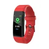 Fitness Tracker ID115 Plus Smart Bracelet Smart Watch Heart Rate Watchband Smart Wristband For Apple Android Cellphones with Box