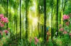 3d Wallpaper beautiful forest flowers living room bedroom decoration premium wall paper