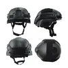 Outdoor CS Equipment AirSoft Paintabll Shooting Mich 2000 Helmhokbeschermingsuitrusting Tactical Fast Helmet No01-034