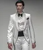 Handsome One Button Groomsmen Shawl Lapel Groom Tuxedos Men Suits Wedding/Prom/Dinner Best Man Blazer(Jacket+Pants+Tie) AA150