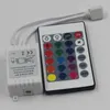 SMD 3528 5 M 60LED RGB LED Şerit Işıkları Su Geçirmez Dış Aydınlatma Renkli Bant Şerit 24Keys DC12V Adaptör Seti