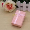 дисплей моды упаковка подарочные коробки шкатулка для драгоценностей, кулон коробка, серьги коробка 5 * 8 * 2,5 см подарок на день святого валентина