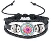 Mandala Indian Yoga Buddhismus Glass Cabochon Bracelets